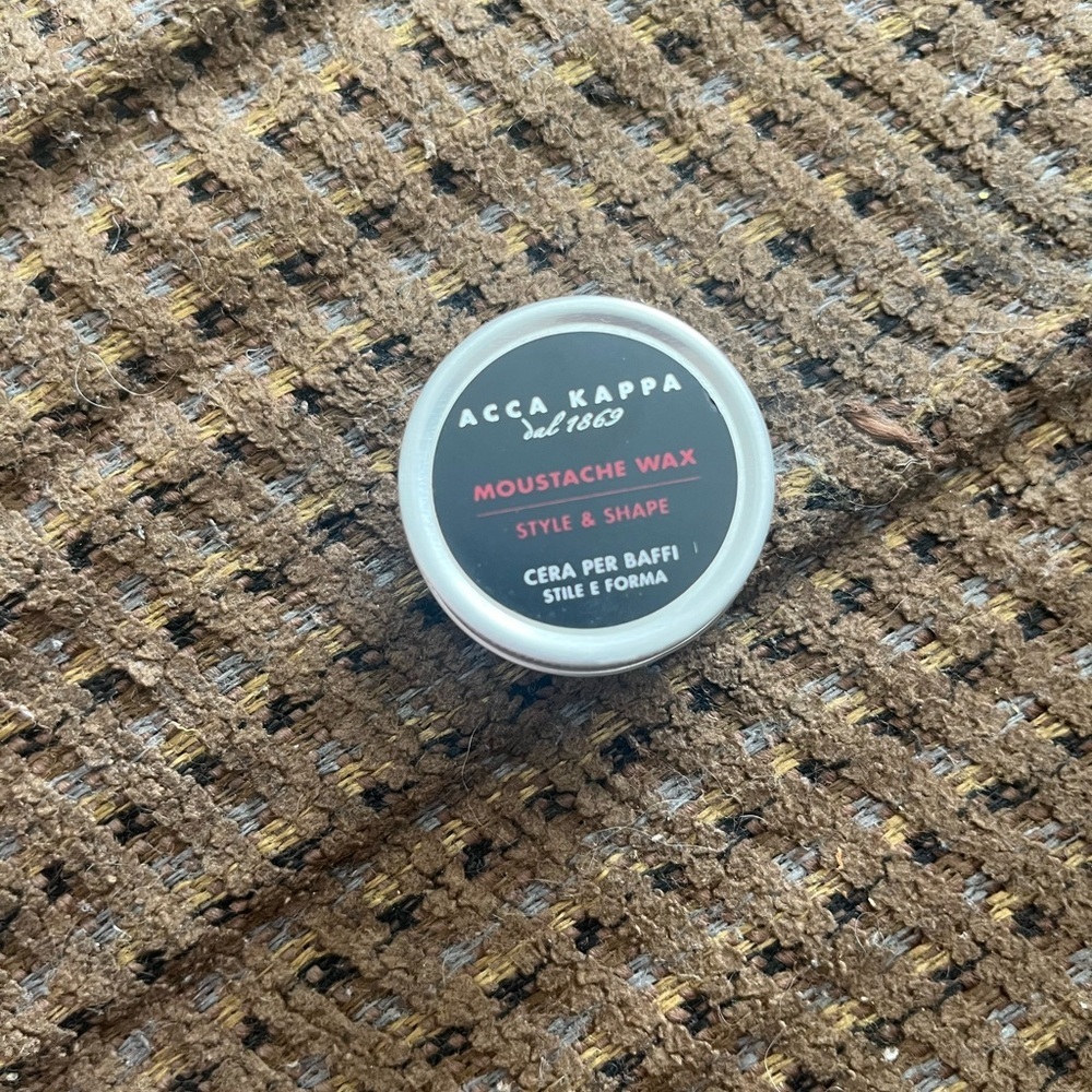 Home Acca Kappa Barber Shop Moustache Wax 15 Ml / 0.5 Oz. NEVER USED